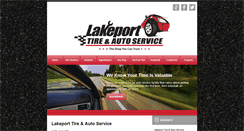 Desktop Screenshot of lakeporttireandautoservice.com